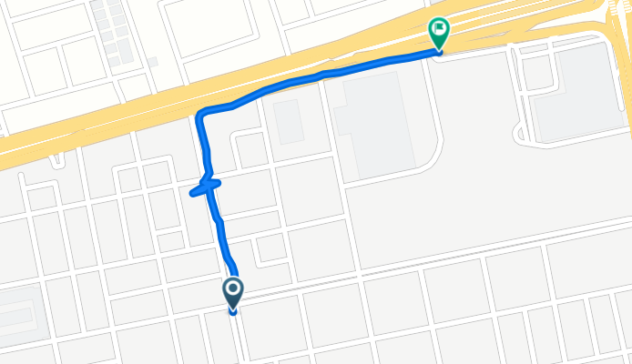 القنديل JCZA8581 to طريق الملك فهد