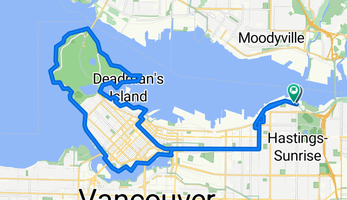 Stanley Park (30km)