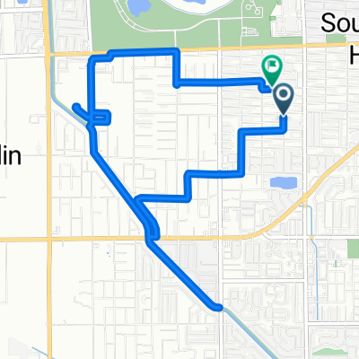 SW 188th St, Miami to SW 188th St, Miami