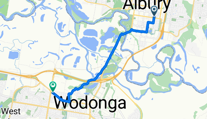 From Albury to Wodonga