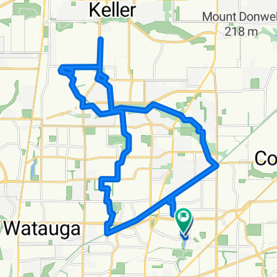 Hometown to Keller Best Creek Loop