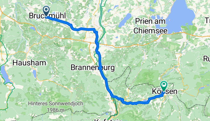 Bruckmühl - Kössen