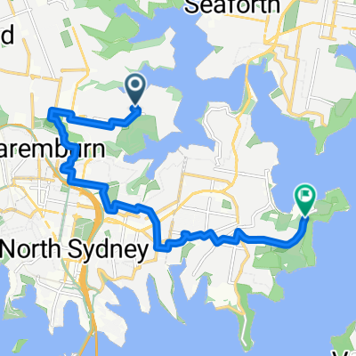 Courallie Rd, Northbridge to Middle Head Rd, Mosman