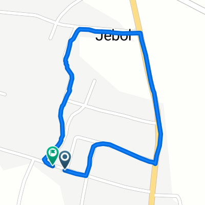 Jl. Kh. Khasan bisri to Jl. Kh. Khasan bisri