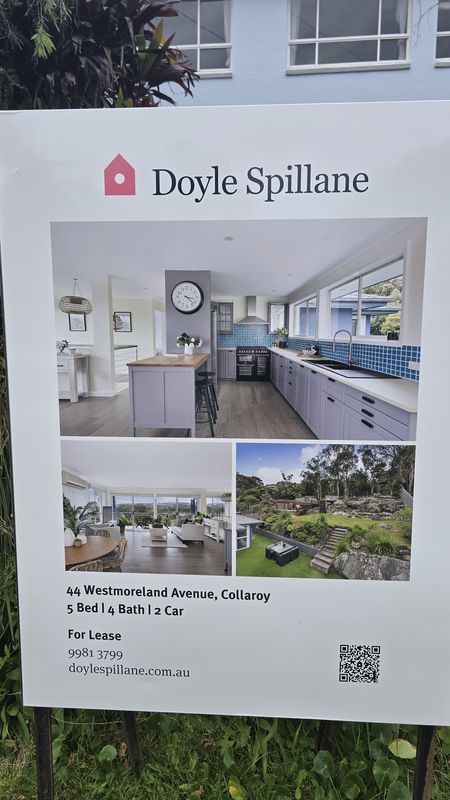 Pittwater Road to Westmoreland Avenue