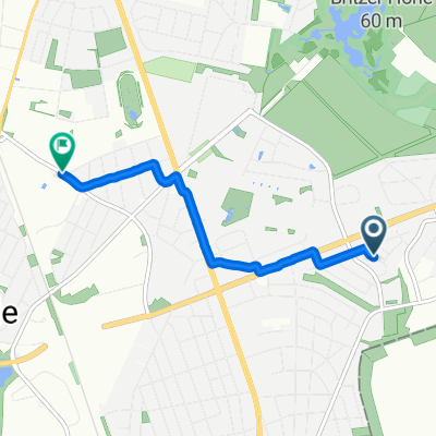 Drusenheimer Weg, Berlin nach Daimlerstraße, Berlin