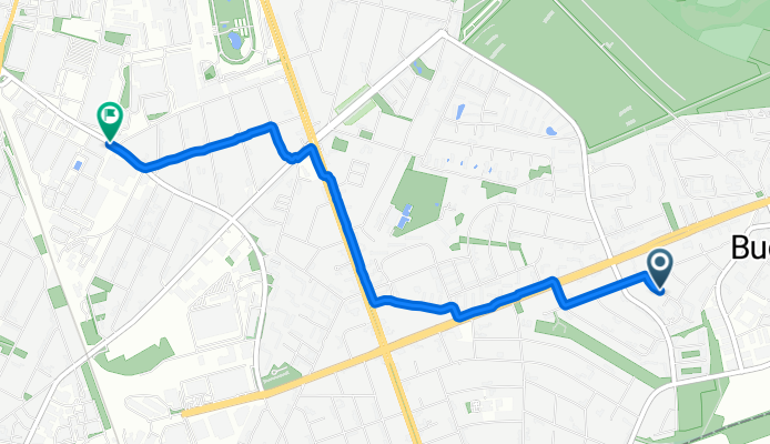Drusenheimer Weg, Berlin nach Daimlerstraße, Berlin