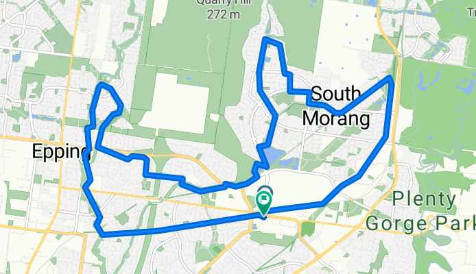 McDonalds Road loop south morang