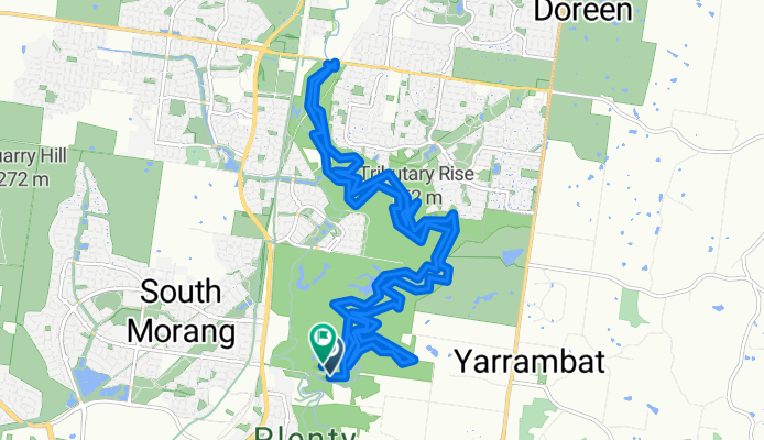 Yarrambat bushland Park loop