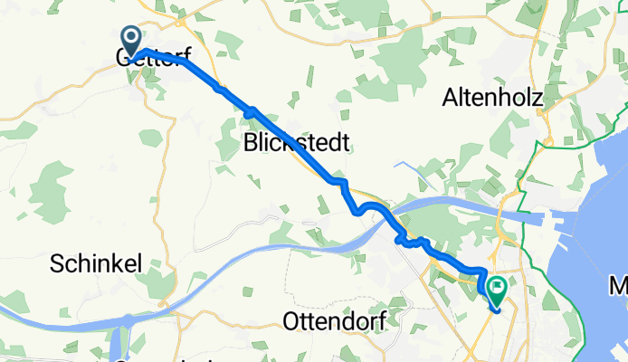 Hasselrott, Gettorf nach Neufeldtstraße, Kiel