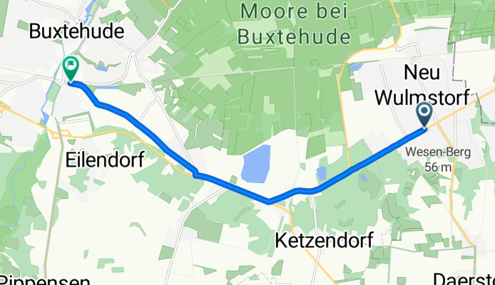 Hauptstraße, Neu Wulmstorf nach Konrad-Adenauer-Allee, Buxtehude