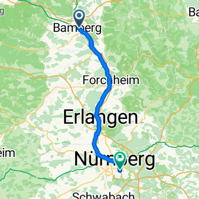 Bamberg - Nürnberg