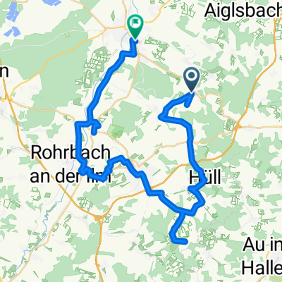 Ziegeleistraße, Geisenfeld nach Mettenbacher Straße, Geisenfeld