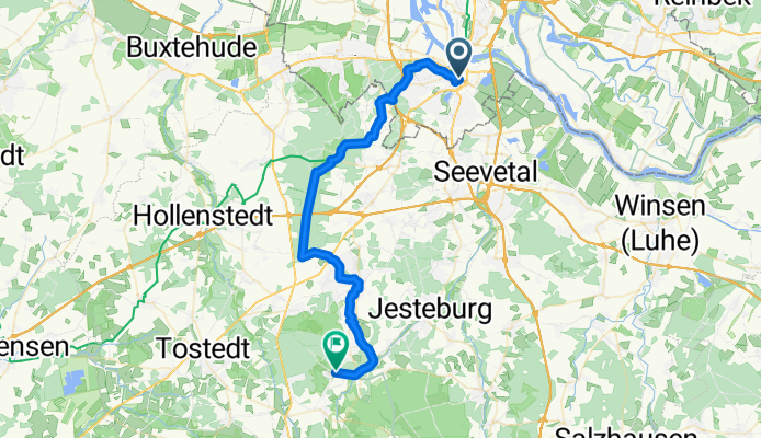 Harburg - Wrme 39.1km