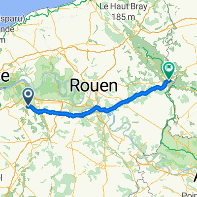 Rue Jean Joly to Rue Félix Faure