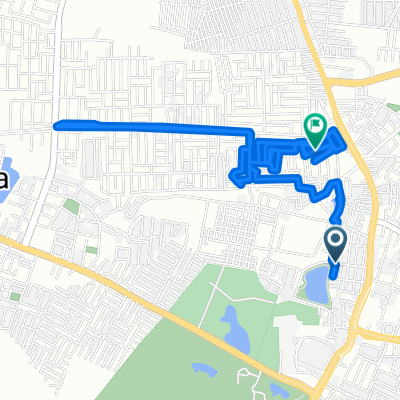 1st Cross Road, Hyderabad to Road Number 2, Hyderabad