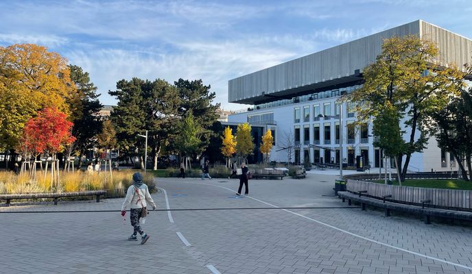 Photo 1 de l’itinéraire Bikemap « Vom Hauptbahnhof über die Argentinierstraße in die Innenstadt » Photo 1 de l’itinéraire Bikemap « Vom Hauptbahnhof über die Argentinierstraße in die Innenstadt »