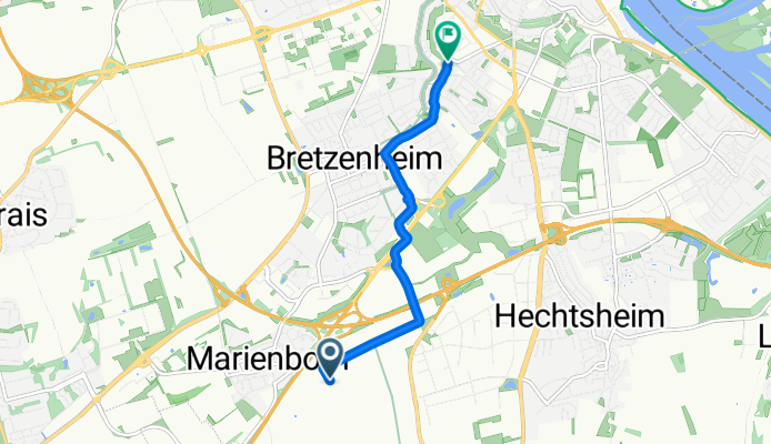Mainz nach Kraeplinweg, Mainz