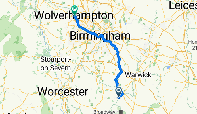 Stratford-upon-Avon - Wolverhampton