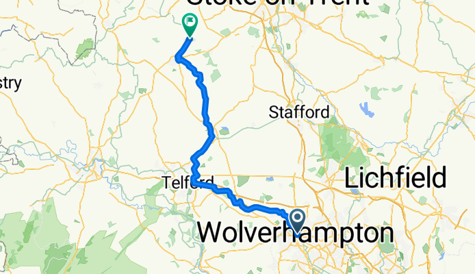 Wolverhampton - Market Drayton