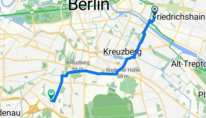 Müncheberger Straße, Berlin nach Ella-Barowsky-Straße, Berlin