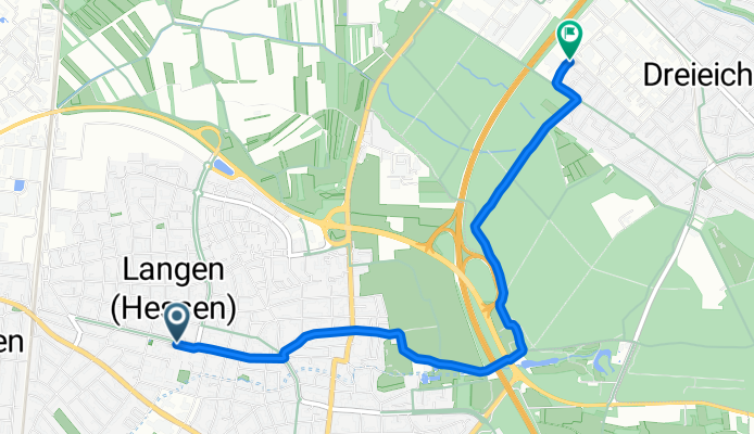 Bahnstraße nach Landsteinerstraße