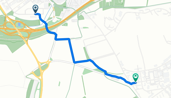 Zur Schleifmühle, Wiesbaden to Wiesbaden Centre, Wiesbaden