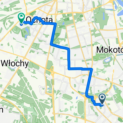 Zamiany, Warszawa do Kukiełki, Warszawa