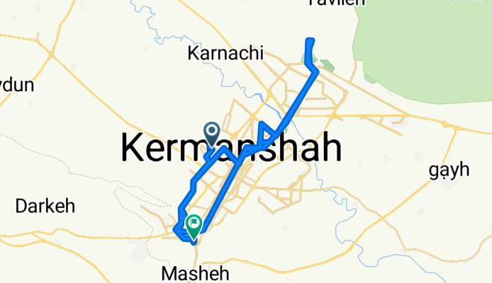 Route from 83R5+3V2