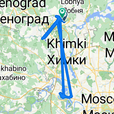 Шереметьево, Химки до Шереметьево, Химки