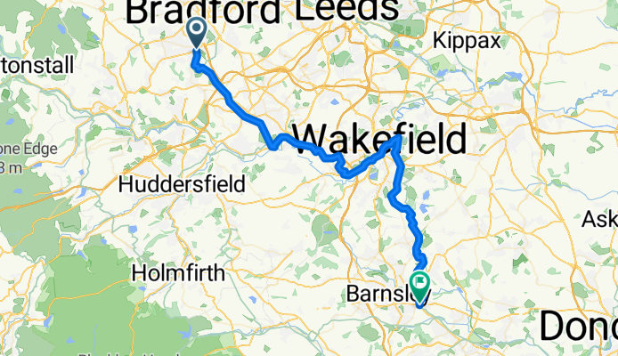 Pearson Road, Bradford to Wombwell Lane, Barnsley