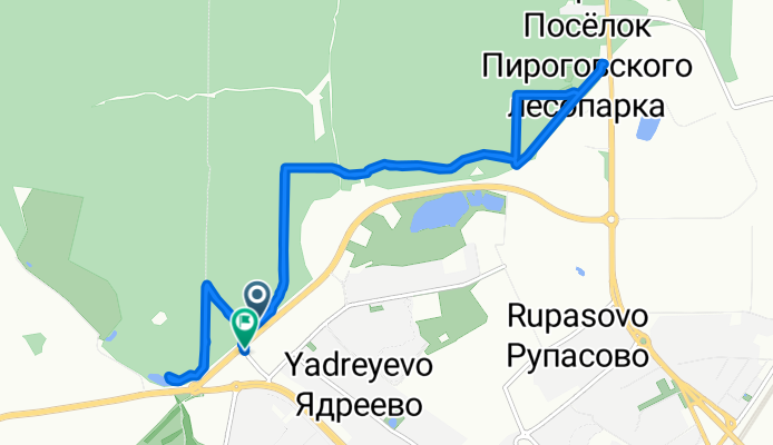 Волковское шоссе, Городской Округ Мытищи до улица Колпакова, Мытищи