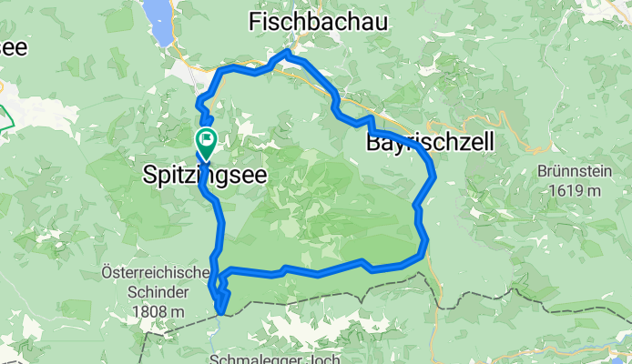 Spitzingsee - Hammer - Zipflwirt - Valepp - Spitzingsee