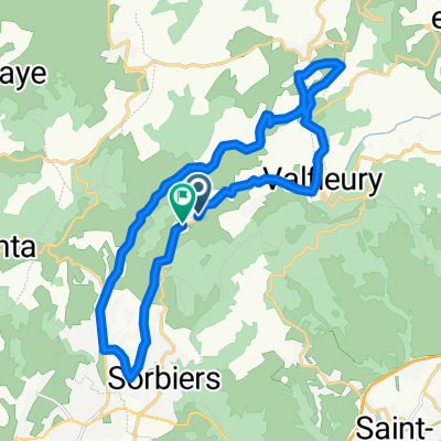 De Route de Sorbiers à Route de Sorbiers
