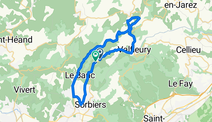 De Route de Sorbiers à Route de Sorbiers