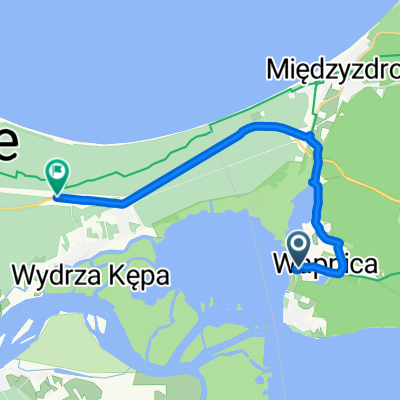 Turkusowa, Wapnica do Wolińska, Świnoujście