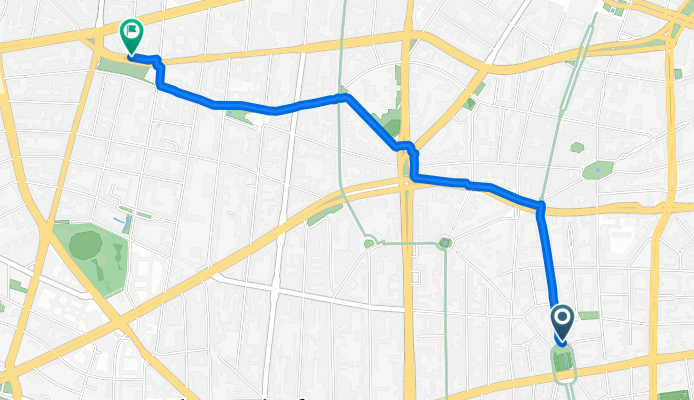 Salzburger Straße, Berlin to Kurfürstendamm, Berlin