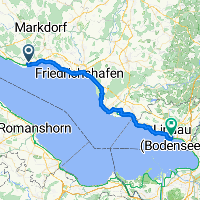 Von Friedrichshafen bis Lindau (Bodensee)