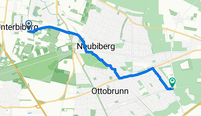 Lilienthalstraße, Neubiberg nach Ottostraße, Ottobrunn