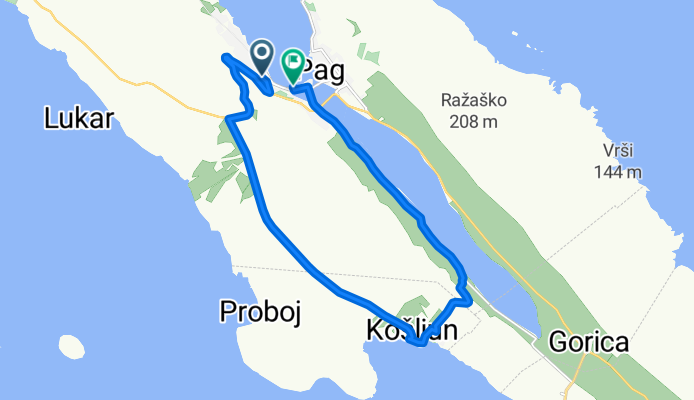 Ulica Miroslava Krleže do Prosika ulica