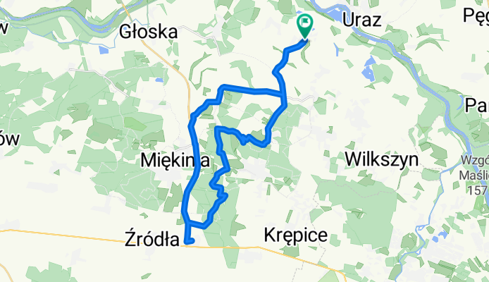 Prężyce, Miękinia do Prężyce, Miękinia