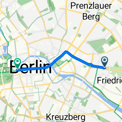 Karl-Marx-Allee, Berlin nach Wilhelmstraße, Berlin