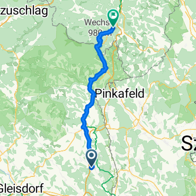 Fronleichnamsweg, Bad Waltersdorf - Bahnstraße, Aspang