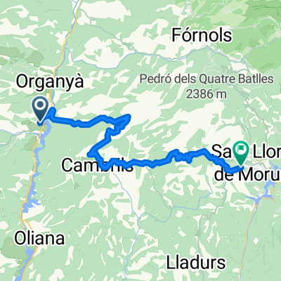 De Coll De Nargo à Via Sense Nom