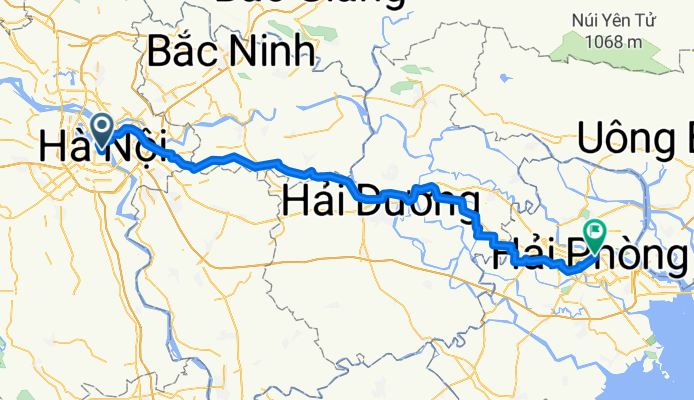 From Hanoi to Hai Phong