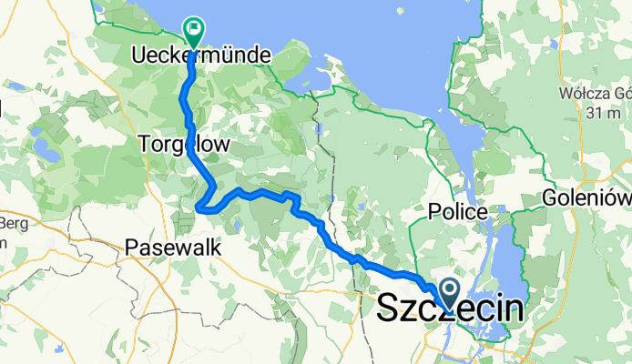 Szczecin - Ueckermünde