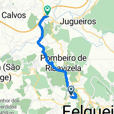 Rua da Indústria do Calçado, Felgueiras a Rua de Nabaínhos, Serzedo