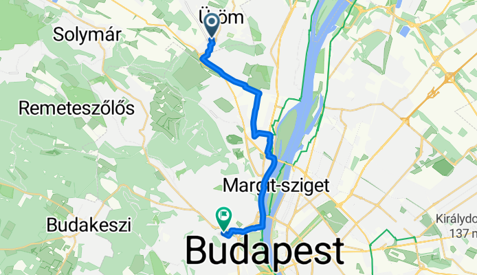 Bem utca, Üröm - Városmajor utca, Budapest