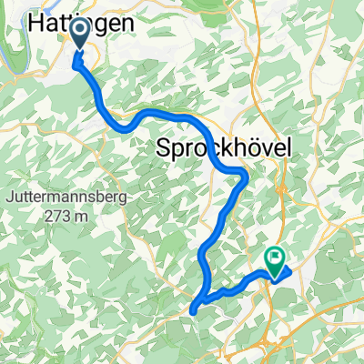 Friedrichstraße, Hattingen nach Mittelstraße, Sprockhövel