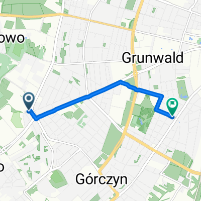 Rumuńska, Poznań do Głogowska, Poznań